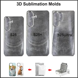 Fonlyu Custom Printer 2 in 1 Molds for Samsung Galaxy S26 S25 Ultra S24 FE 3D Sublimation Vacuum Machine Thermal Transfer Print