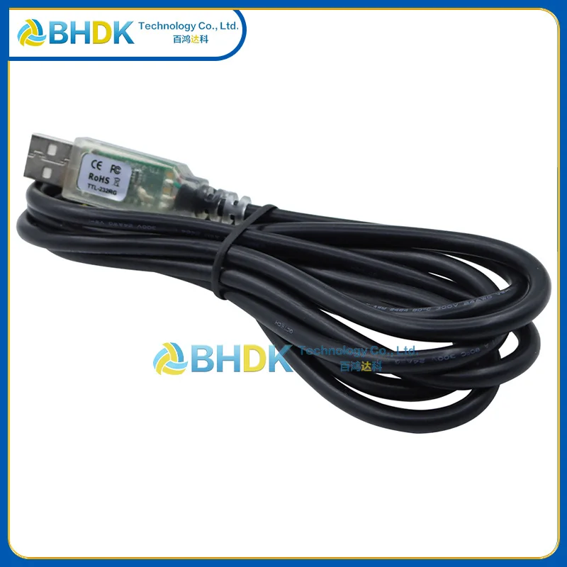 For TTL‑232RG‑VSW3V3‑WE USB‑A To 3.3V TTL Serial Adapter Cable Switchable 3.3V Power Stripped Tinned Wire For MCU Test Cord