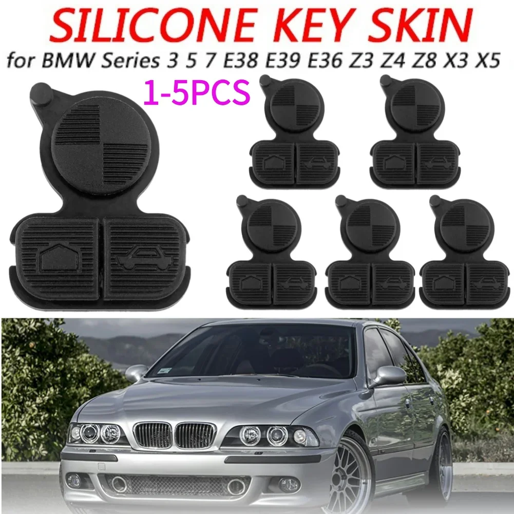 

1-5 шт., 3 кнопки для автомобильного ключа