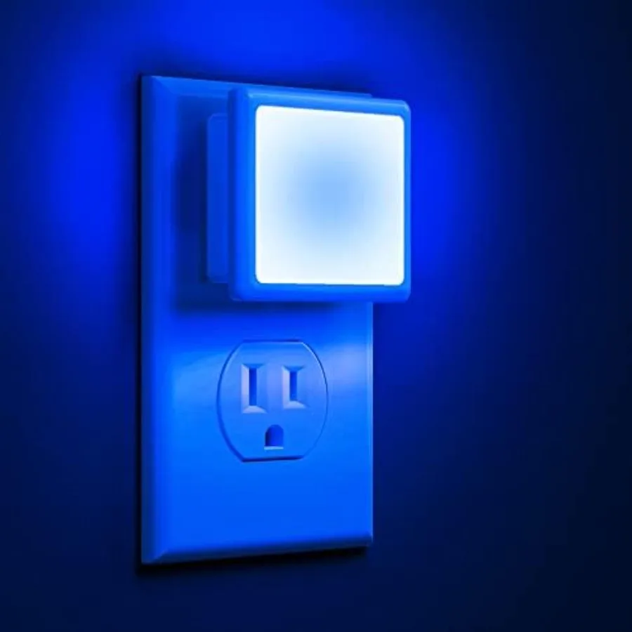 

Night Lights Plug into Wall 2-Pack, 0.3W Plug in Night Light, Dusk to Dawn, Bright Nightlight Auto-On/Off, for Adults Room Bedr