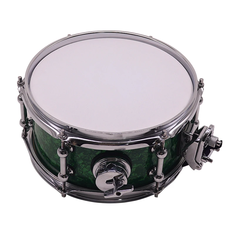 10x5 Inch Snare Drum High Quality birch wood Body Tom Drum Percussion Instrument Drum Set Celluloid body