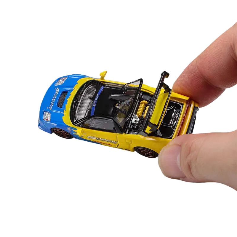 XCARTOYS 1/64 Alloy Car Static Model Mini Vehicles NSX R GT Spoon Alloy Rubber Tire Racing[S47-01] Children's Birthday Gift Toys