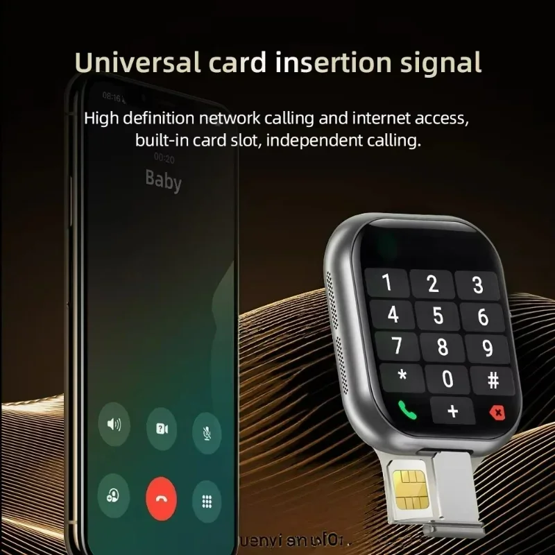 5G Network Smartwatch S58 SIM Card Rotating Camera Android Bluetooth GPS Positioning Google Play Global Version Smartwatch view 3