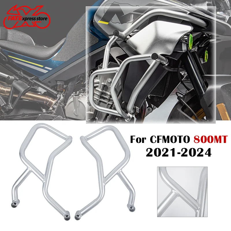 

For CFMOTO 800MT Engine Bumper Guard Motorcycle Crash Bar Frame Protector Accessories for CF MOTO 800 MT 2021-2024 2023 2022