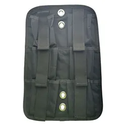 Harnais de poids BCD pour plongée sous-marine, plaque arrière de plongée, technologie, coussin avec pochette