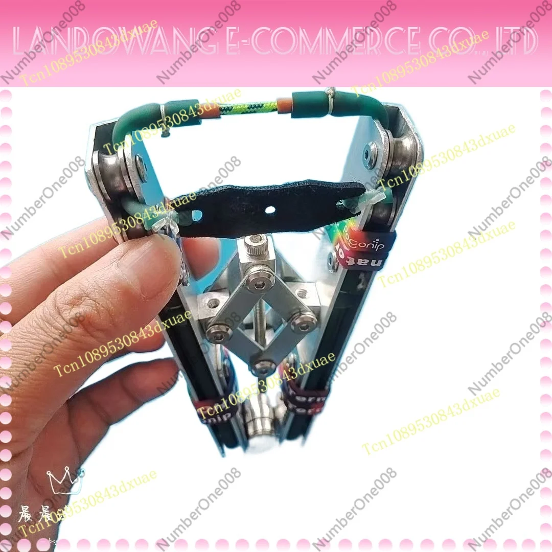 New Steel Ball Archery all Metal eight pulley dual-purpose pulley slingshot with adjustable door size view 2