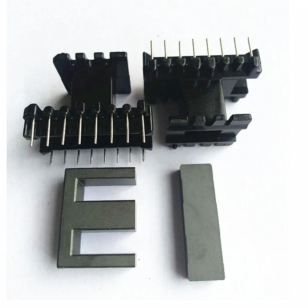 

Power transformer EE40EI40 ferrite core PC44 and bobbin vertical 8+8pins 3set/lot free shipping