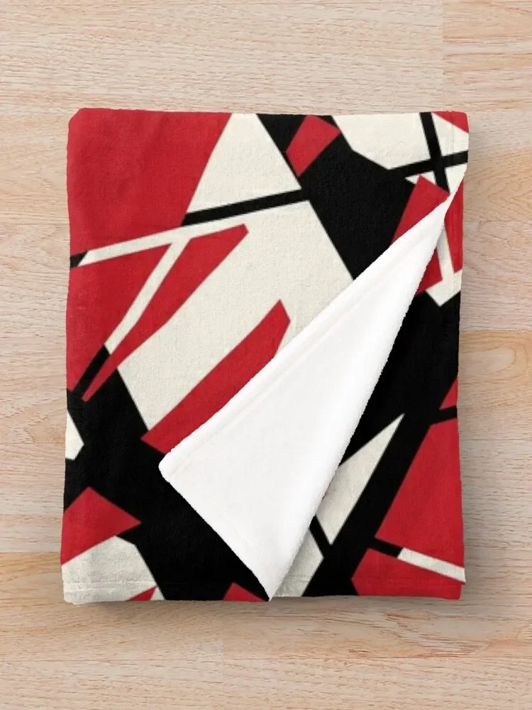 EVH: authentic stripes design (red) Throw Blanket Blankets For Bed Decorative Beds decorative heavy to sleep Blankets