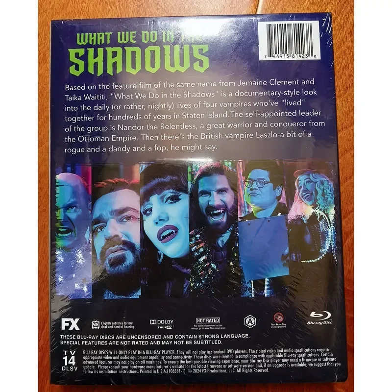Blu-ray High Definition Vampire Life Season 1-5 What We Do in the Shadows 5 Disc English Version