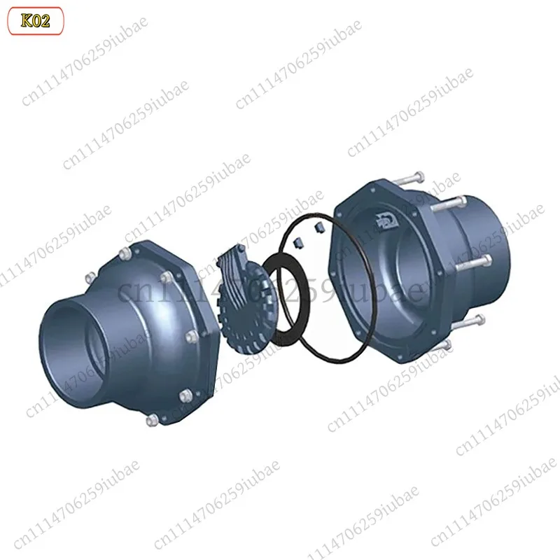 PVC Non Return Valve for Sewer Drain Pipe 25-90mm Backwater Valve Plumbing Parts