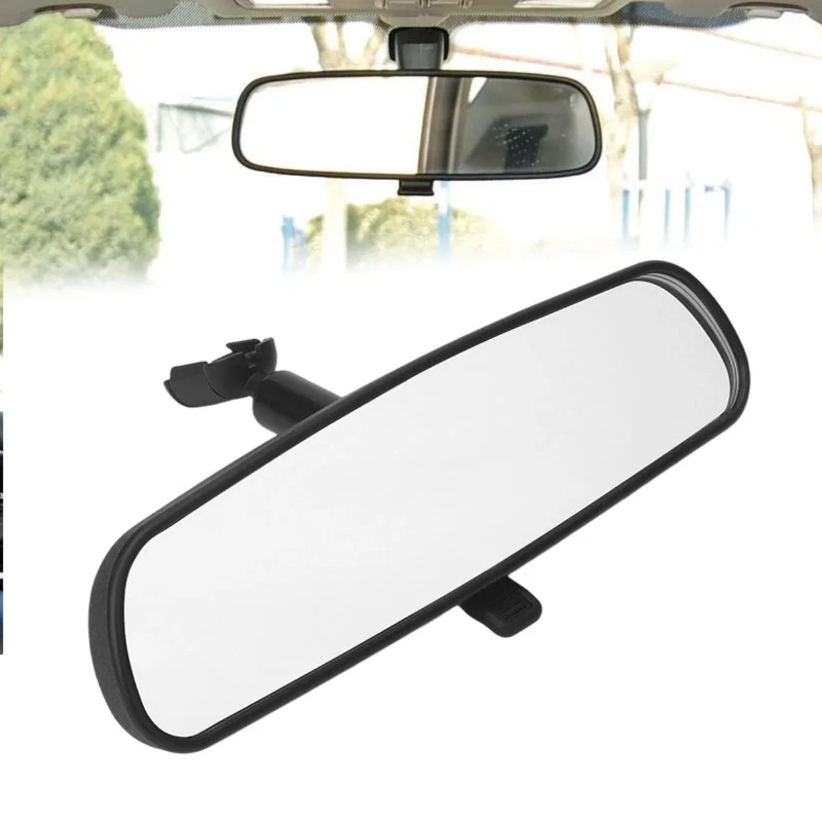 Interior Car Indoor Rearview Mirror Manual Dimming  6U5Z17700A 6U5Z-17700-A For Ford F250 F350 F450 1997 - 2003