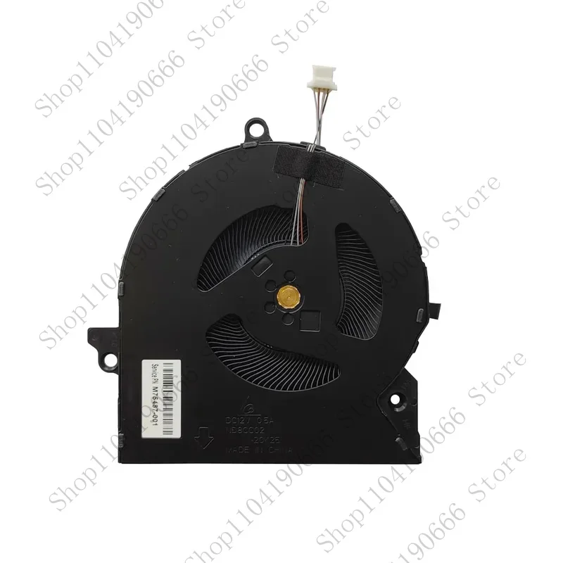 

New Laptop CPU and GPU Cooling Fan for HP OMEN 16-B 16-C TPN-Q265 TPN-Q267 M75487-001 ND8CC02-20K25 M75488-001 ND8CC02-20K26 12V