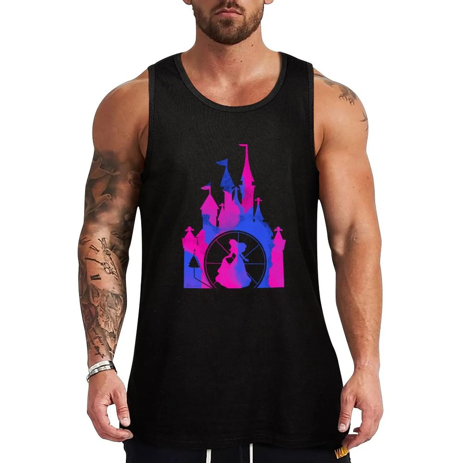 

Once Upon A Dream Tank Top gym men t-shirt for man bodybuilding t-shirt