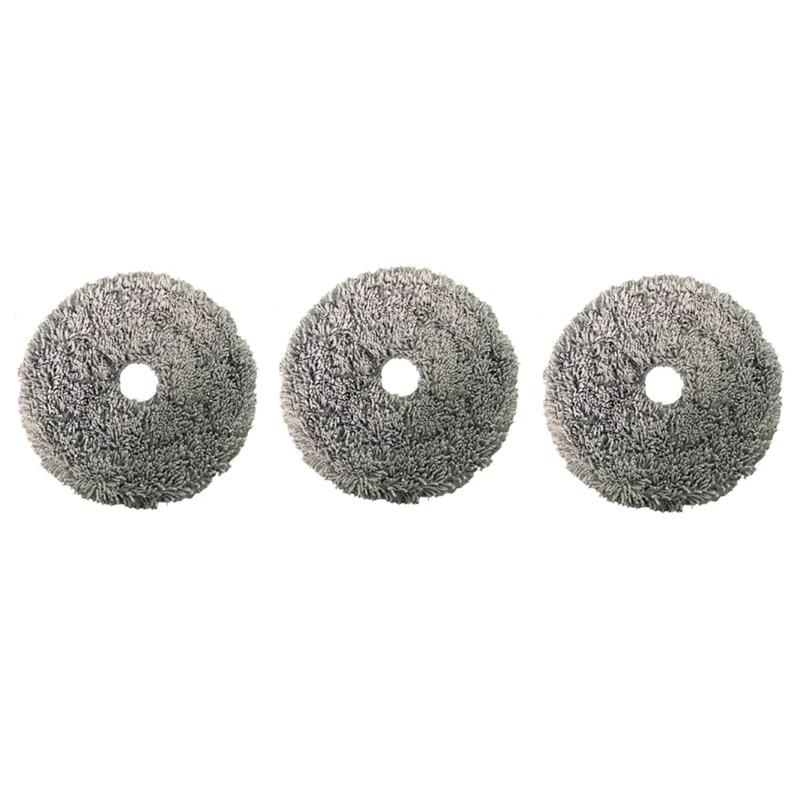 3Pcs Washable Mop Cloth for UWANT U200 Robotic Vacuum Cleaer Replacement Spare Parts