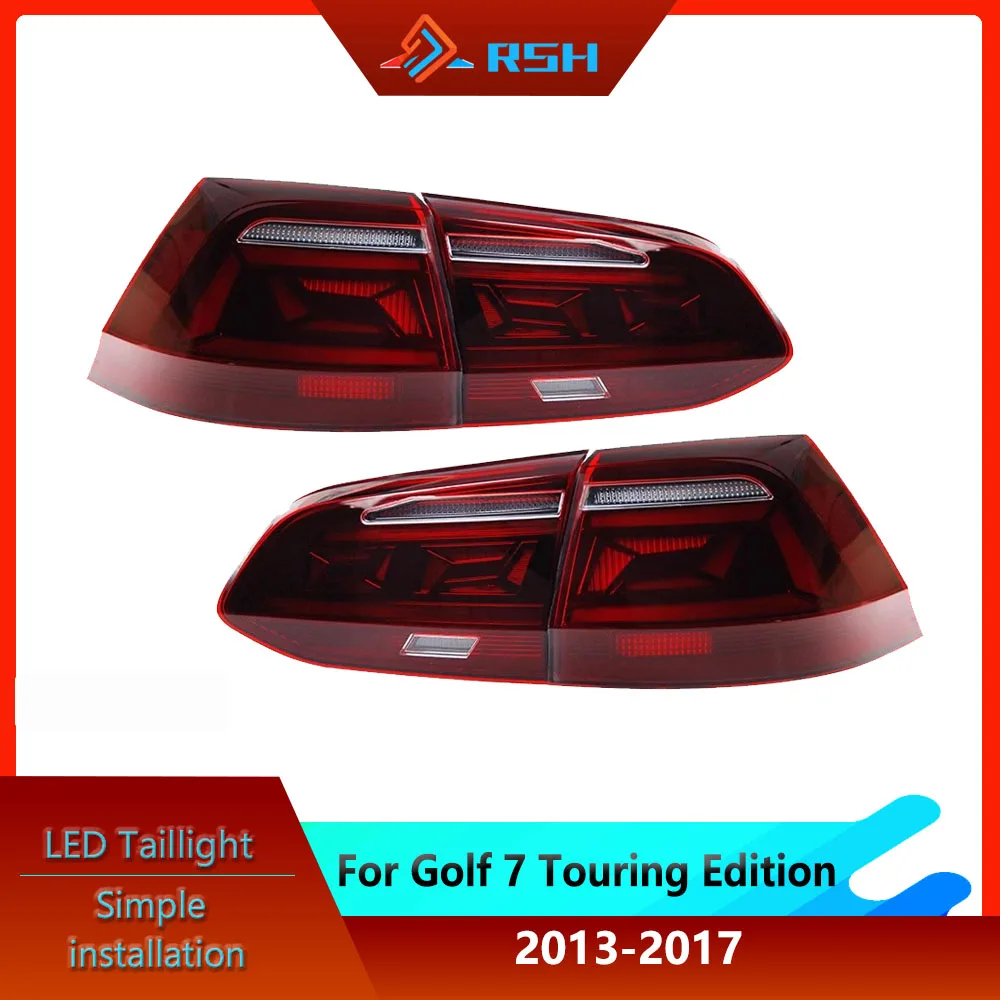 

Tail Light For VW Volkswagen Golf 7 Touring Edition 2013-2017 Taillight Assembly Modified LED Running Lights Streamer Rear Lamp