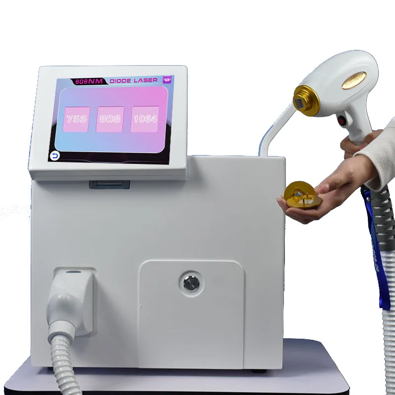 

Professional Portable Diode Laser Hair Removal 808nm Diode Laser Hair Removal Machine For Sale