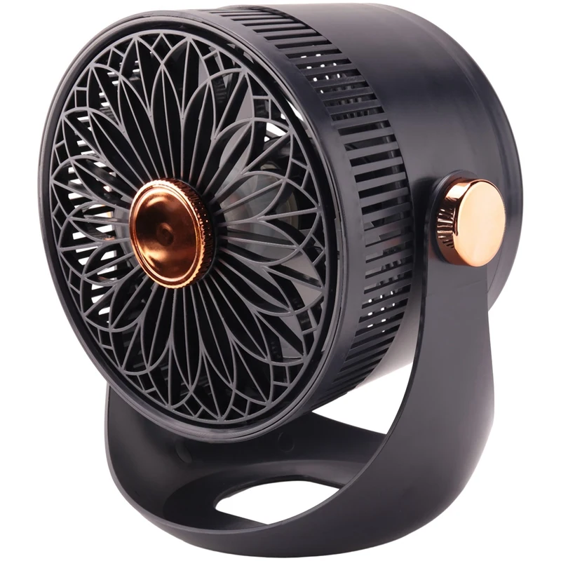 2400Mah Table Wall Air Circulation Electric Fan USB Rechargeable Wall Mountable Cooling Ventilator Fan