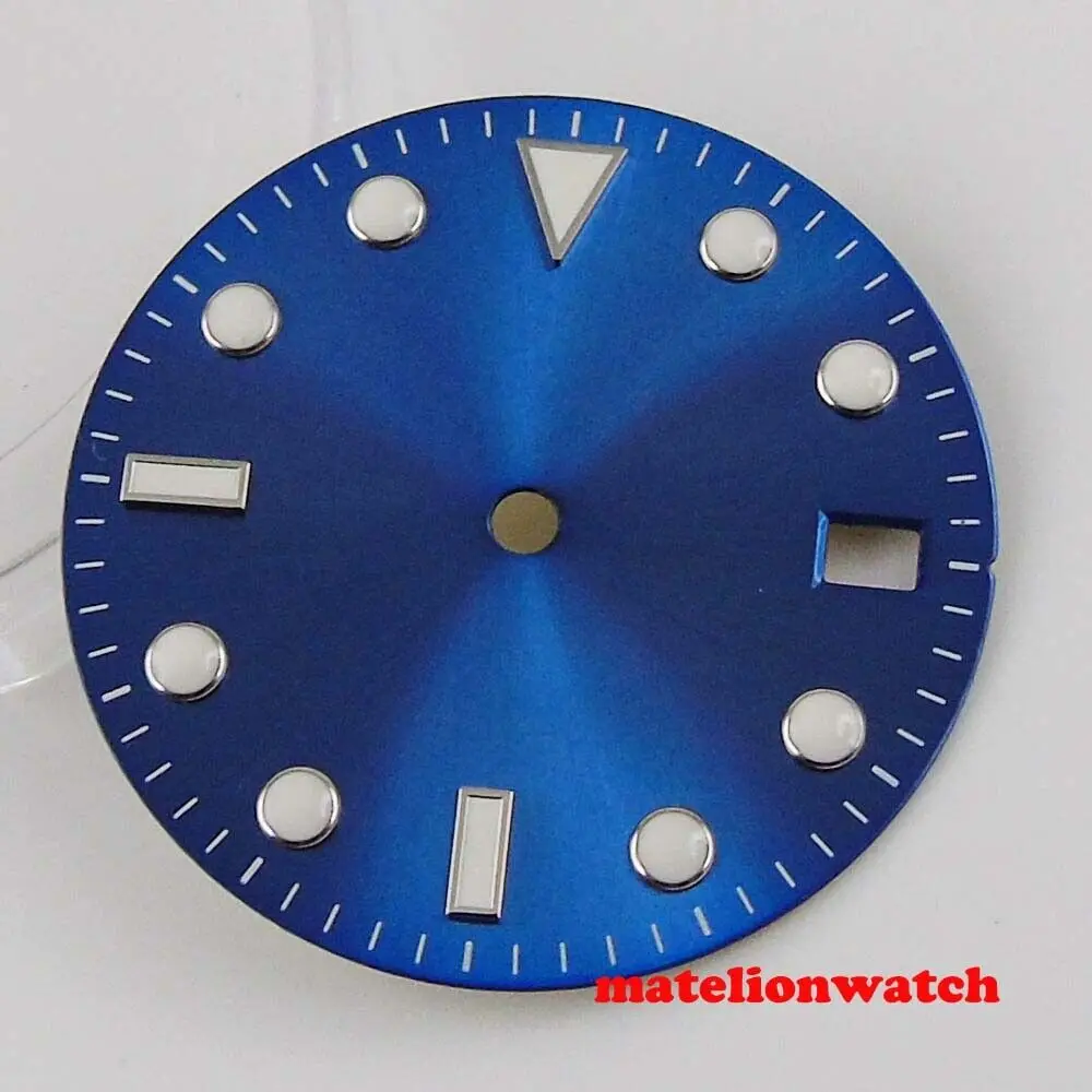 28,5 mm Sunburst-Zifferblatt, passend für NH35A ETA 2824 Miyota8215 821A DG2813 PT5000