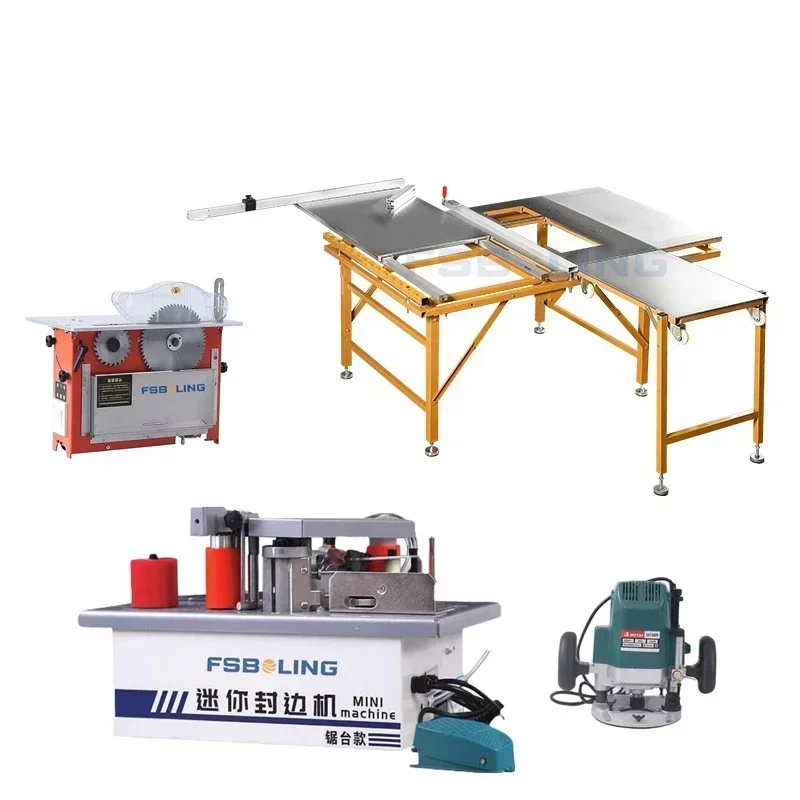 Woodworking Machinery Cutting Machine Saw Machine Portable PVC Melamine Board Plywood Project Panel Table Saw