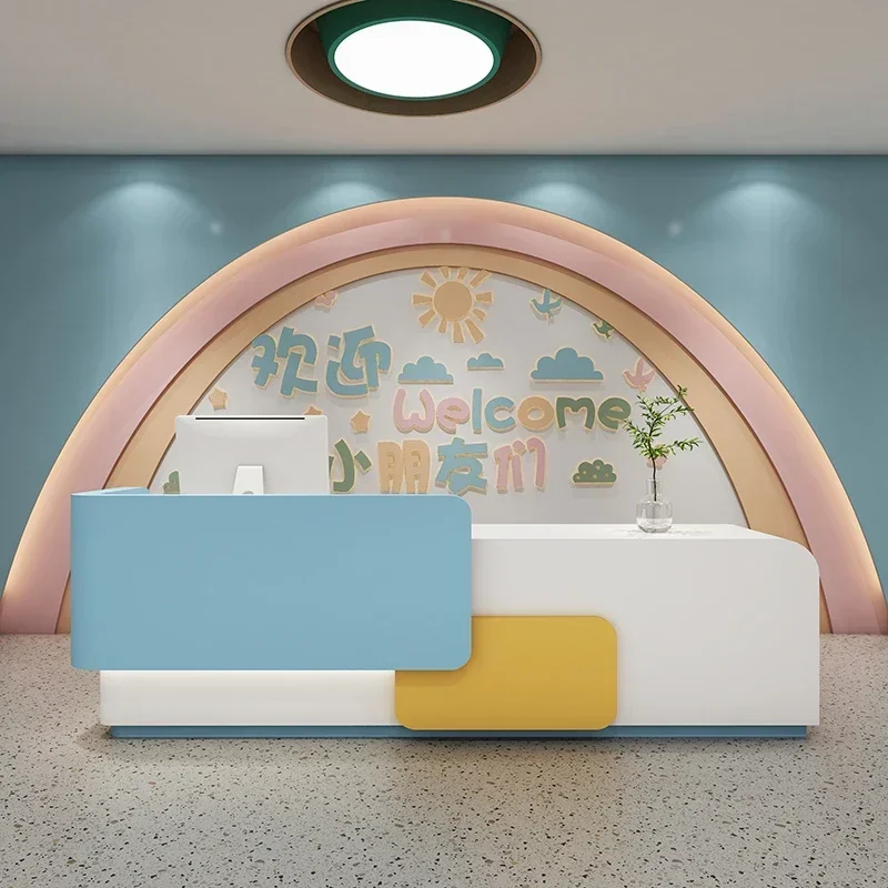 

Computer Modern Church Bar Furnishings Beauty Center Reception Restaurant Furniture Counter Creative Bureau Salon Furniture