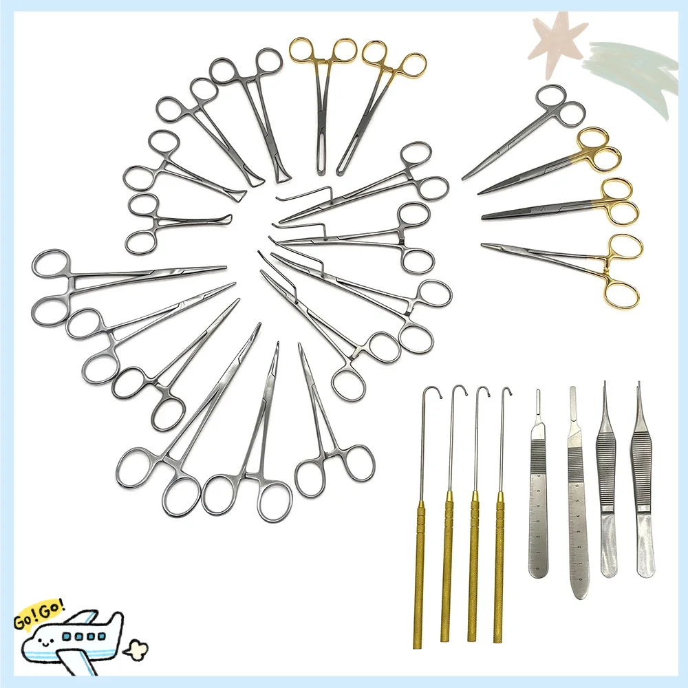 Orthopedic Animal Ovariectomy Spay Kit Surgical tools forceps Animal Ovary Ligation Sterilization instrument