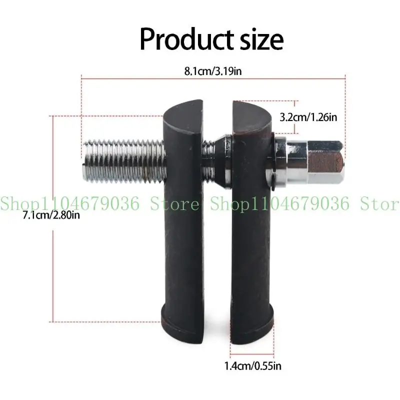 652F Universal Motorcycle Bearing Race Tool with Carbon Steel Build for Hassle Steering Neck Maintenance