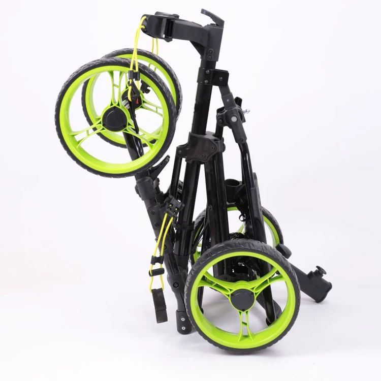 Nice Quality Sales Foldable 4 Wheel Push Cart Golf Trolley