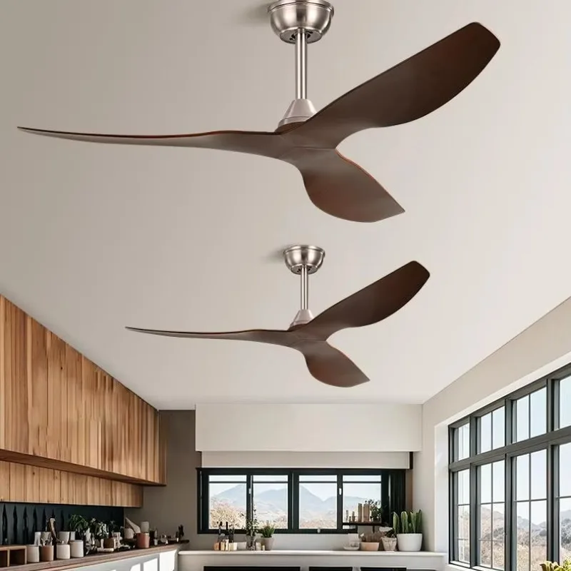 Frequency conversion energy-saving DC motor positive and negative rotation 6-speed adjustable modern remote control  ceiling fan