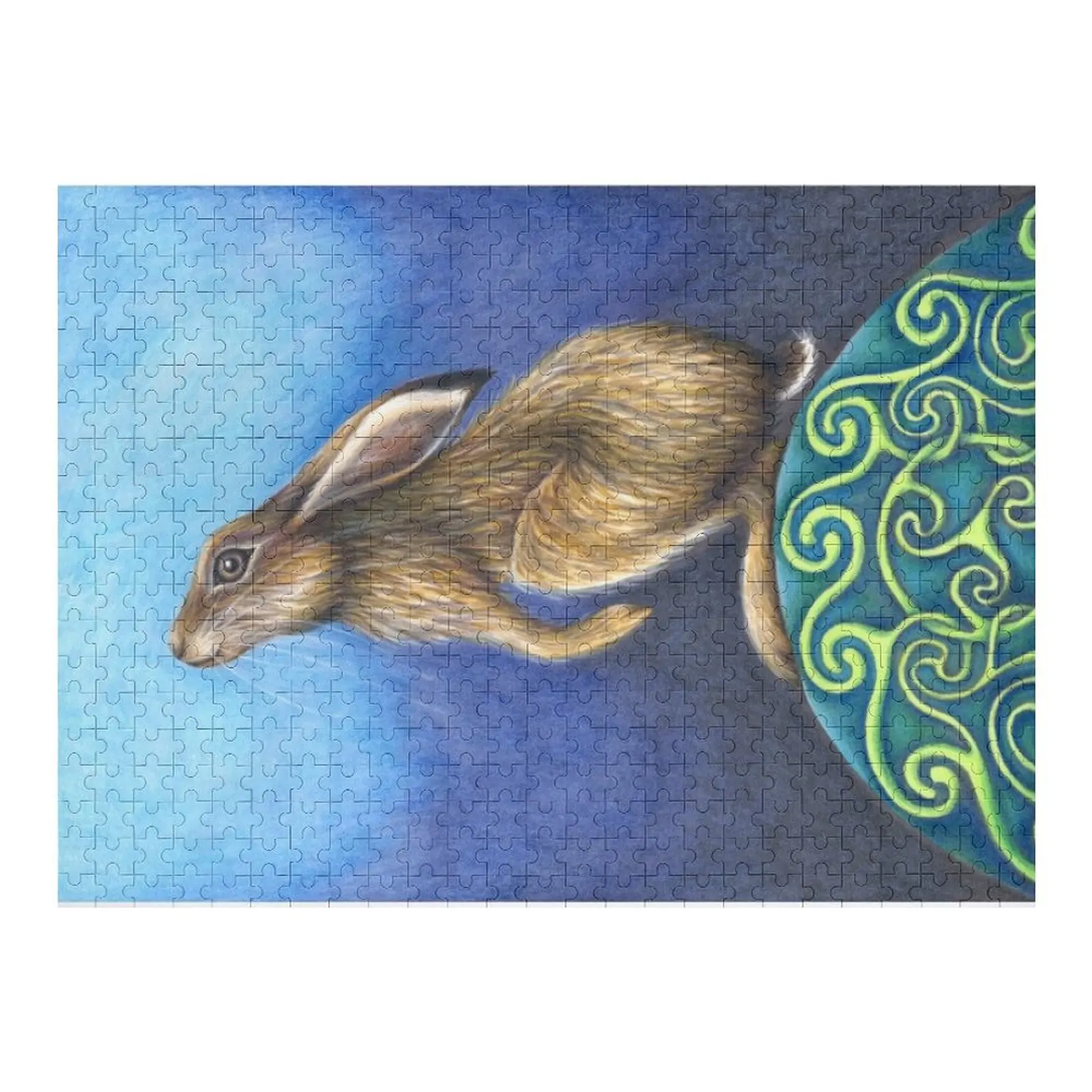 

Moonstruck Hare Пазл Фото Пазл на заказ для детей Пазл