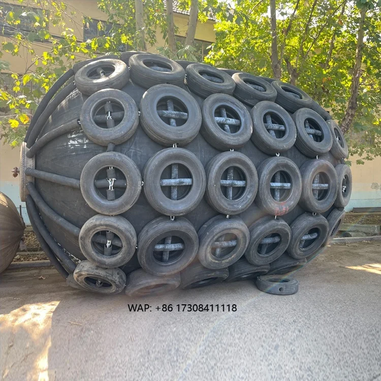 Pneumatic Fender Natural Rubber Black for Marine Boat at a Low Price for a Limited Time