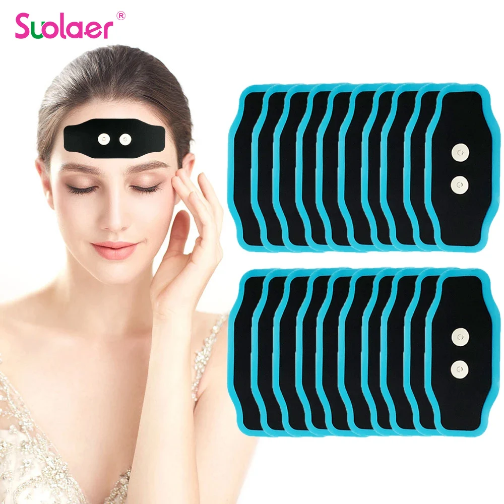 Replacement Patch for Head Massager Headache Migraine Insomnia Relief Tens Pad Improve Sleep Health Anti Stress Massage Forehead