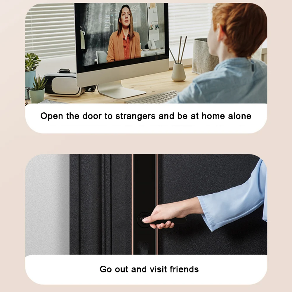 ワイヤレススマートドアベルx9,双方向オーディオ,訪問者のスナップショット,暗視,セキュリティカメラ,ドアベル,クラウドストレージ