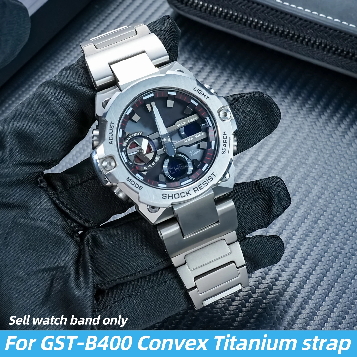 gst-b400-titanium-alloy-watch-strap-for-casio-g-shock-gst-b400-series-convex-metal-watchband-modified-bracelet-watch-accessories