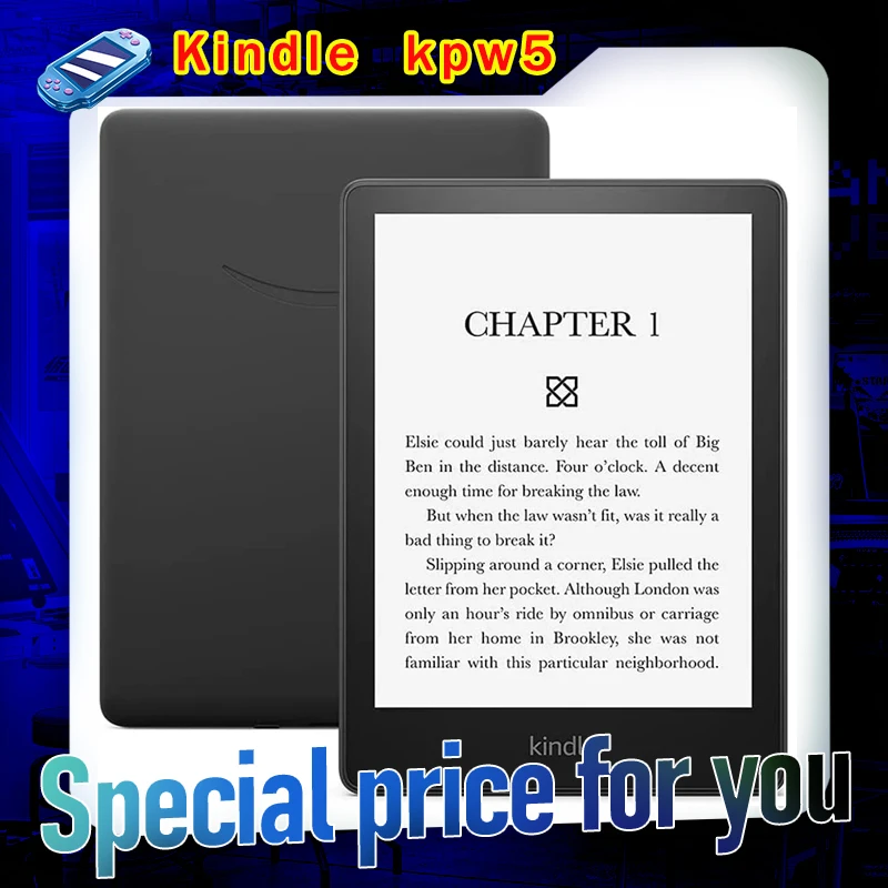 New 2024  (8 GB/16 GB)6.8Inch Display Kindle Paperwhite 5 and Adjustable Warm Light - Ad-Supported eBook Reader