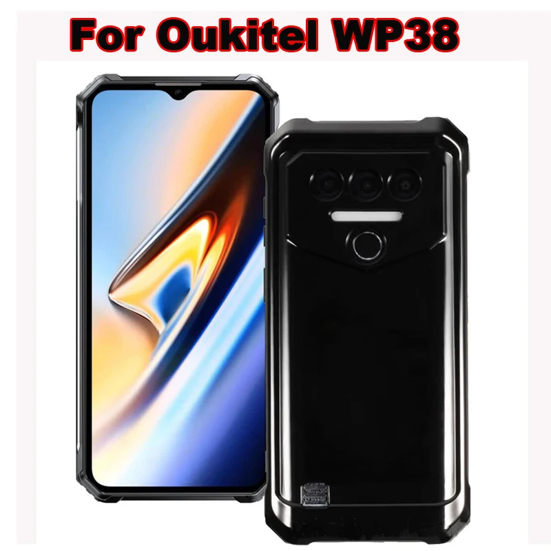 Shockproof Soft TPU Case For Oukitel WP38 Case Silicone Transparent Phone Cover For Fundas Oukitel WP38 WP 38 Oukitel Capa 6.52