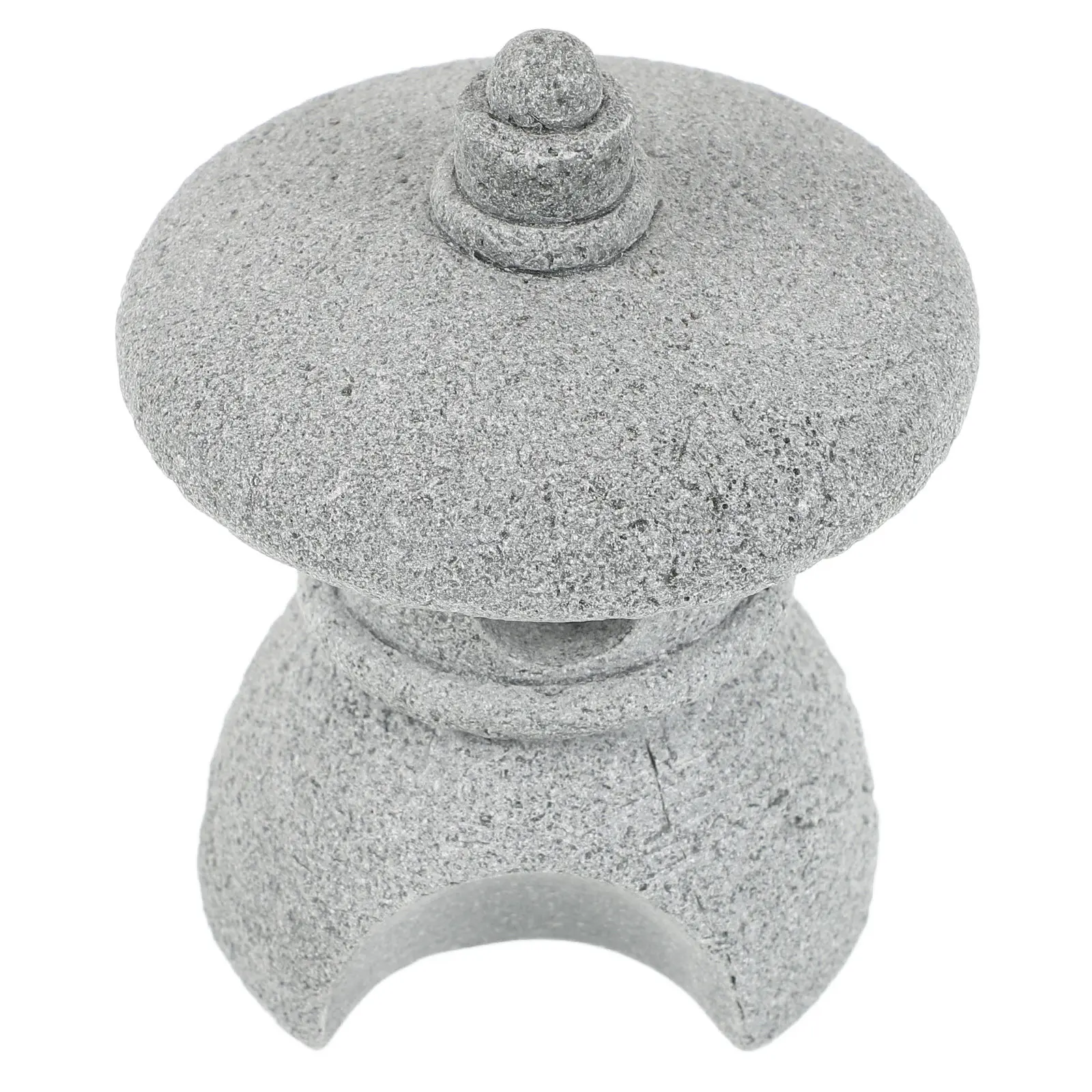 Mini Pavilion Statue Bluestone High Simulation Landscape Ornament Indoor Outdoor Garden Decoration Tabletop Micro Scenery