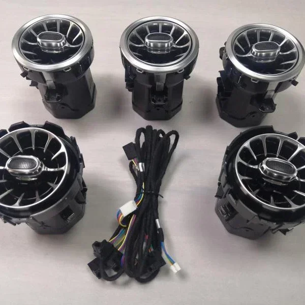 Hot sales Turbo Air Vent Outlet With Interior Ambient Light Car Atmosphere Light For Mercedes Benz GLB247