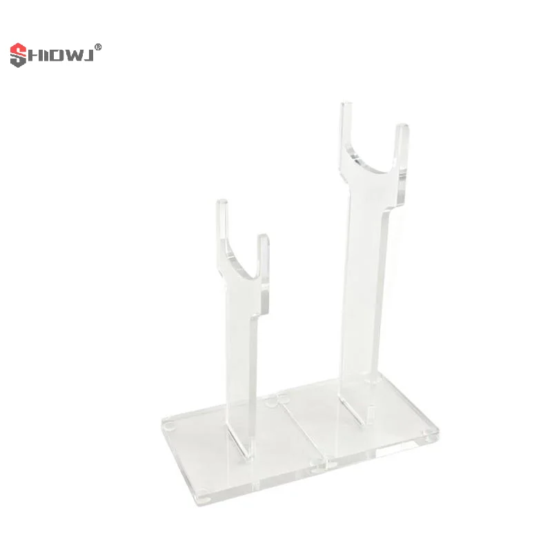 

Прочная прозрачная акриловая подставка для демонстрации пистолетов, регулируемый держатель для 5 моделей коротких игрушечных пистолетов.