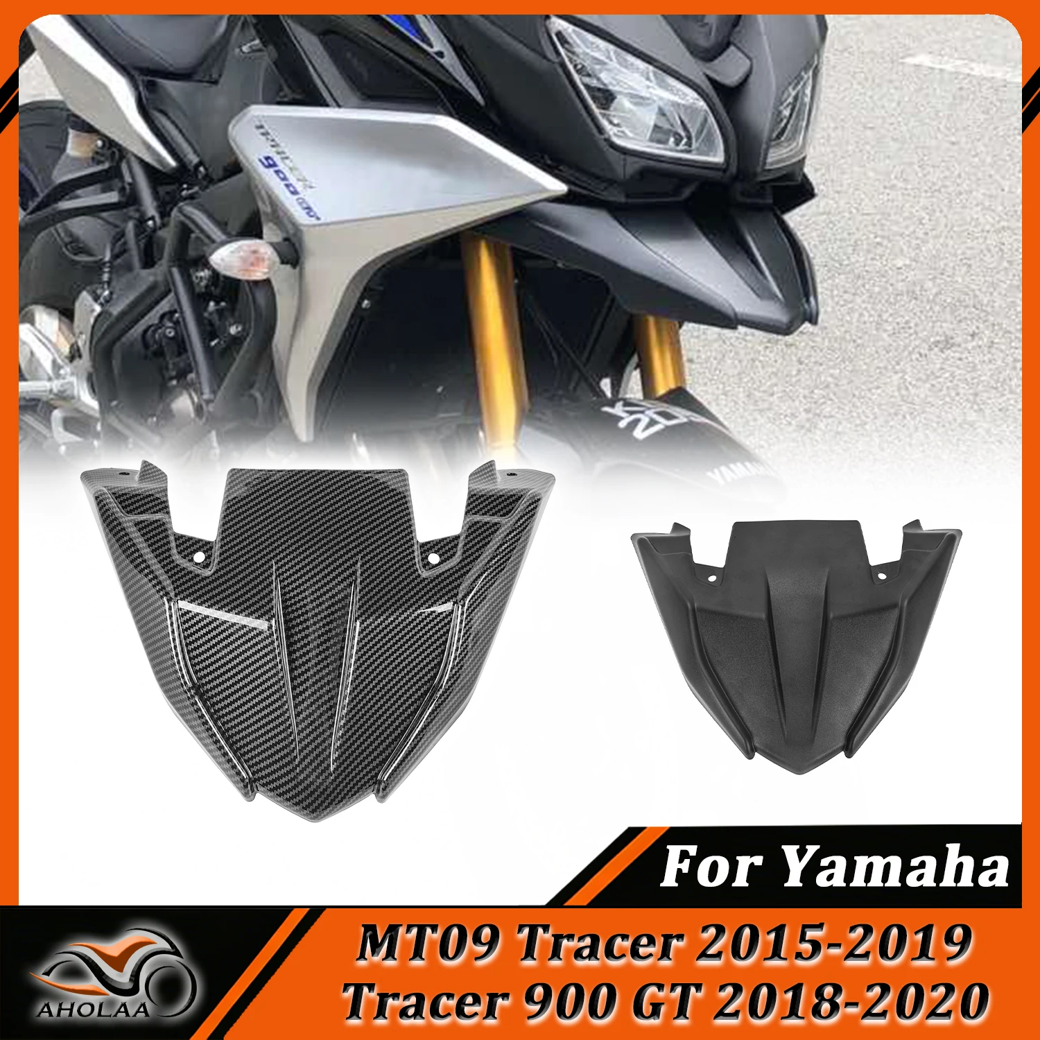 

Front Fender Beak Cowl Guard For Yamaha MT09 Tracer 2015-2019 Tracer900 GT 2018-2020 Motorcycle Headlight Extension Plane