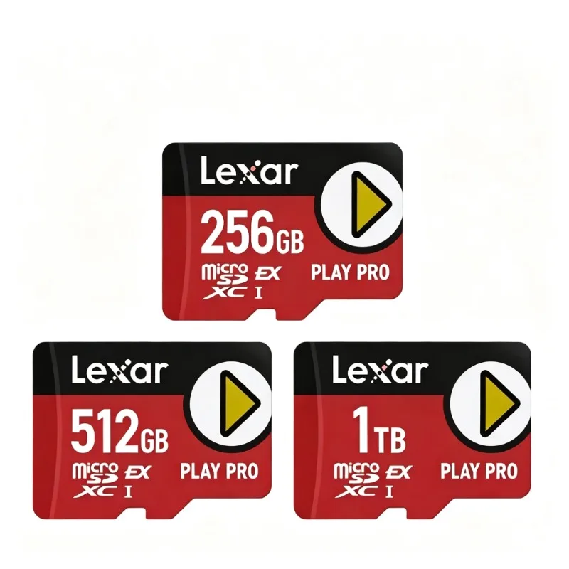 Lexar PLAY PRO 256GB MicroSDXC Express Memory Card 900MB/s Read Speed TF Card for Handheld Game Device