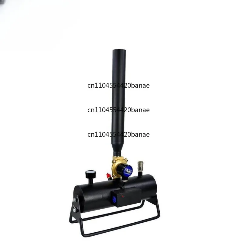 Manual high-altitude paper spraying machine, electronically controlled stainless steel tube, compressed air spraying colored