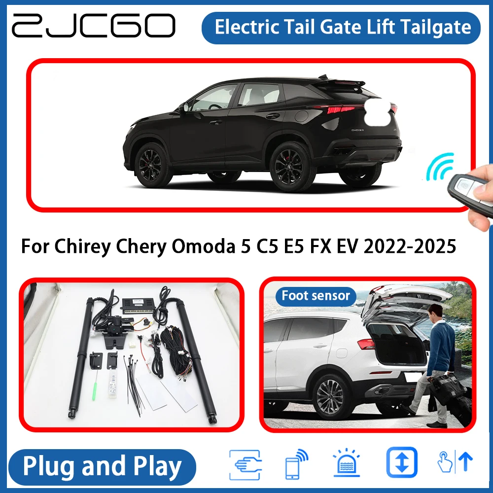 

for Chirey Chery Omoda 5 C5 E5 FX EV 2022-2025 Powered Tailgate Power Liftgate Electric Tail Gate Lift Assisting System