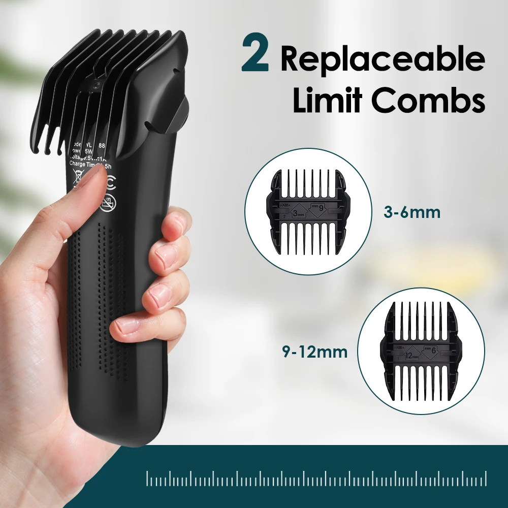 Professional Groin Body Hair Trimmer Ball Shaver for Men Body Grooming Clipper Rechargeable Ceramic Trimmer Bikini Epilator