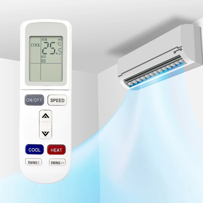 เครื่องปรับอากาศ LCD Controller เวอร์ชันภาษาอังกฤษสำหรับ Aux YKR-L/101E YKR-L/102