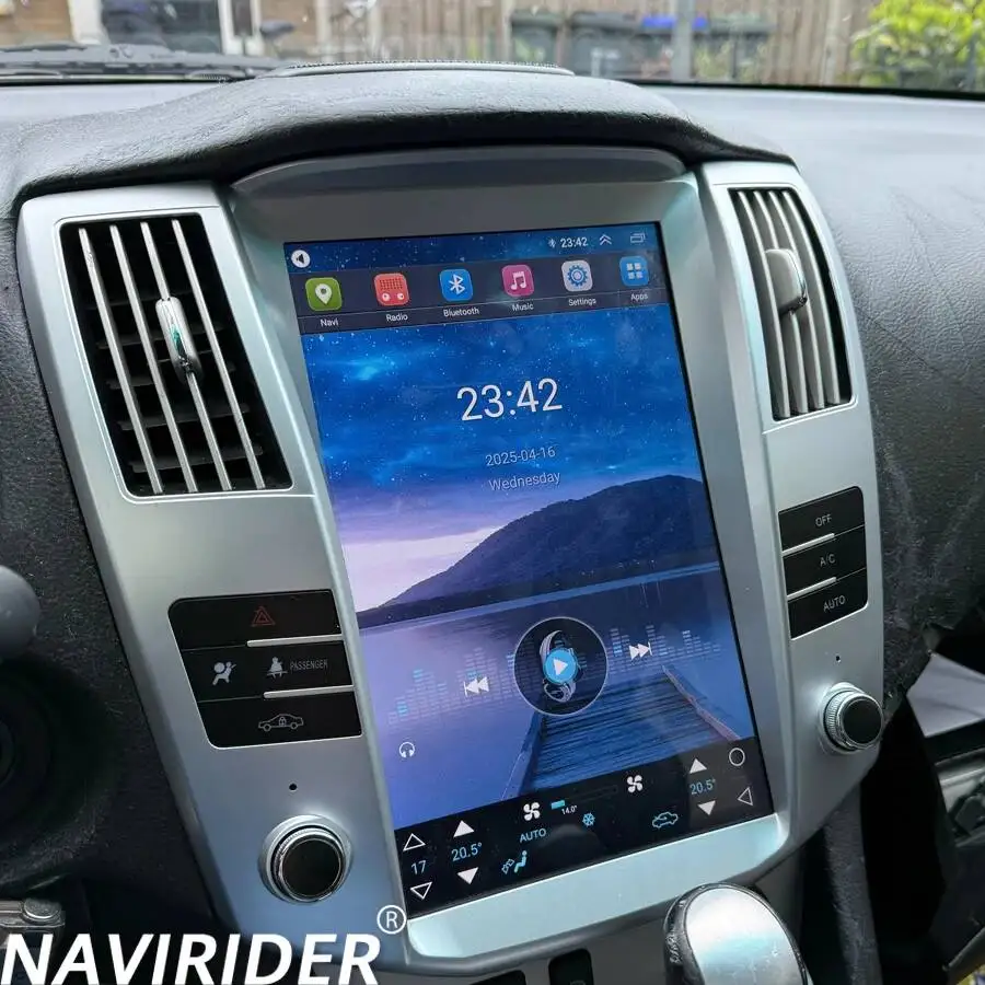 12.1inch For Lexus RX300 RX330 RX350 RX400 For Toyota Harrier Android Screen GPS Carplay Car Radio Multimedia Player Navigation