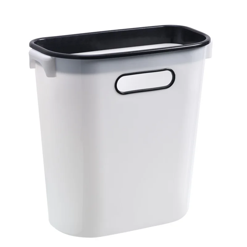 

Hanging Trash Can With Lid For Kitchen Cabinet Door Or Under Sink Kitchen Compost Bin Countertop Mountable Trash Can