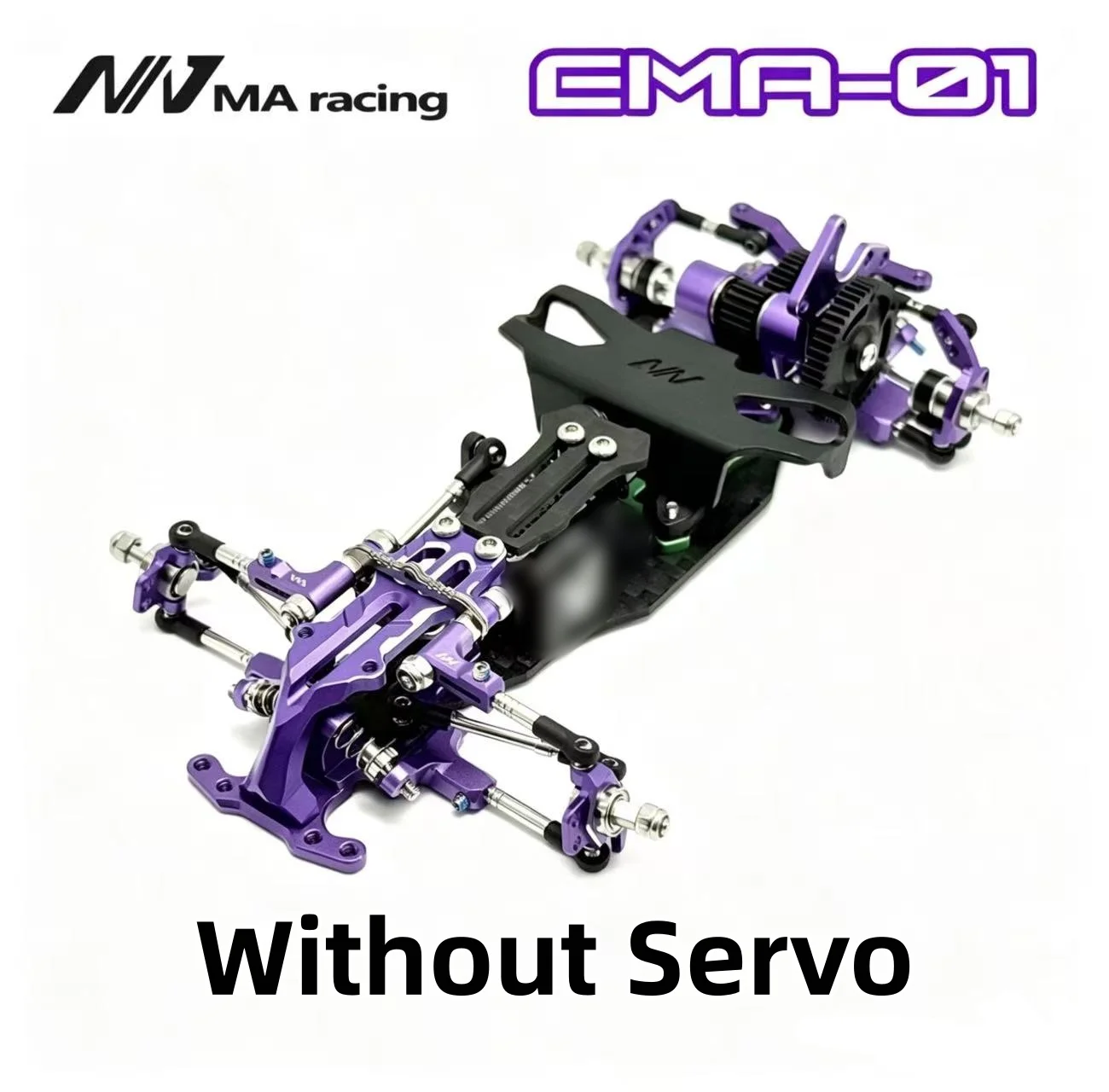 MA RACING EMA-01 MA-02 1/24 1/28 RWD Drift Car Chassis KIT (Without Servo)