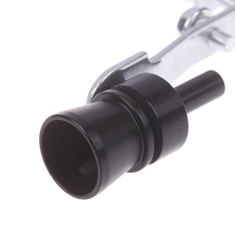 Tamaño S/M/L/XL Universal coche Turbo sonido silbato silenciador tubo de escape silbato simulador falso silbato para estilo de vehículo