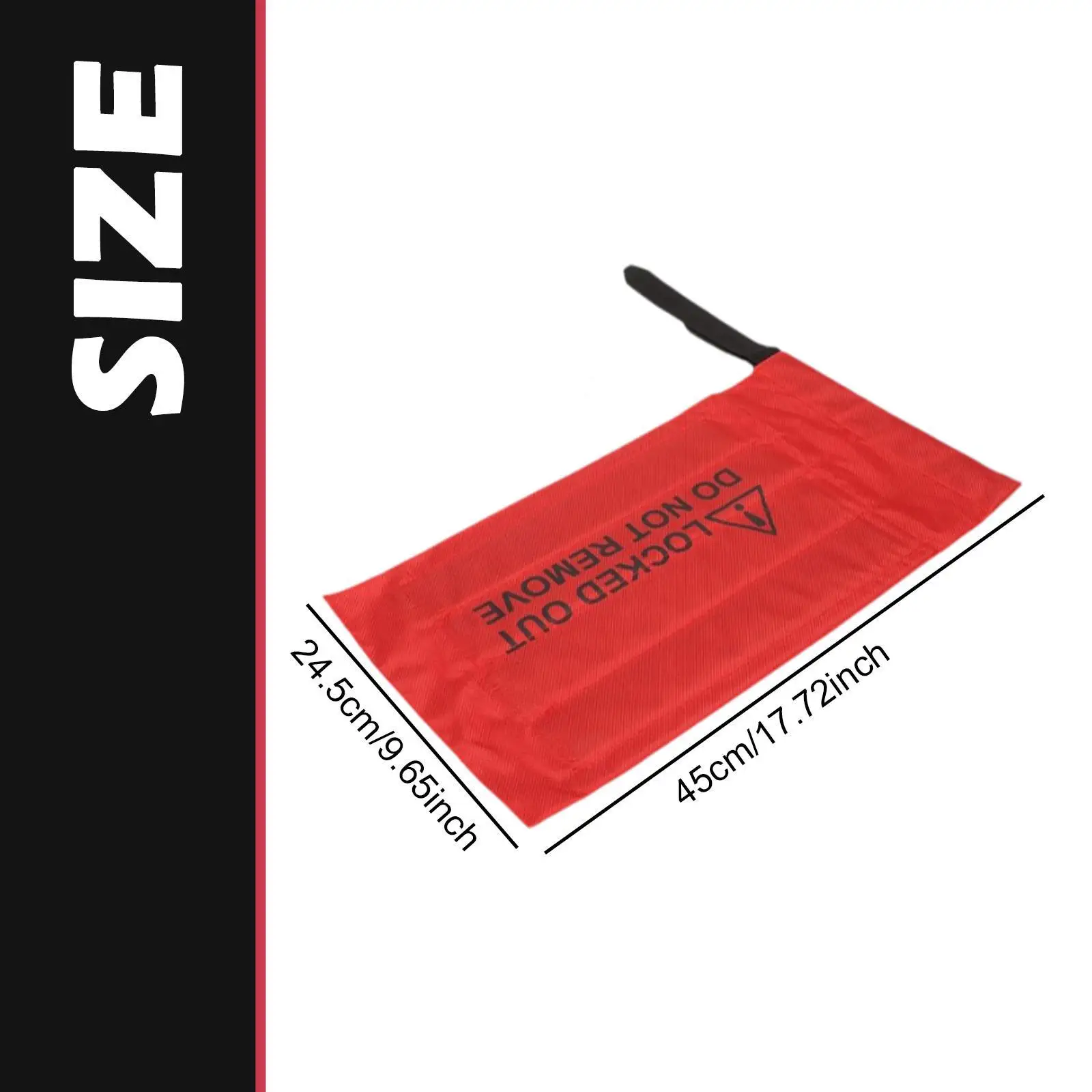 Borsa di blocco Borsa di blocco Efficace pratica Gestione della serratura affidabile Spina di grandi dimensioni e copertura di controllo del paranco