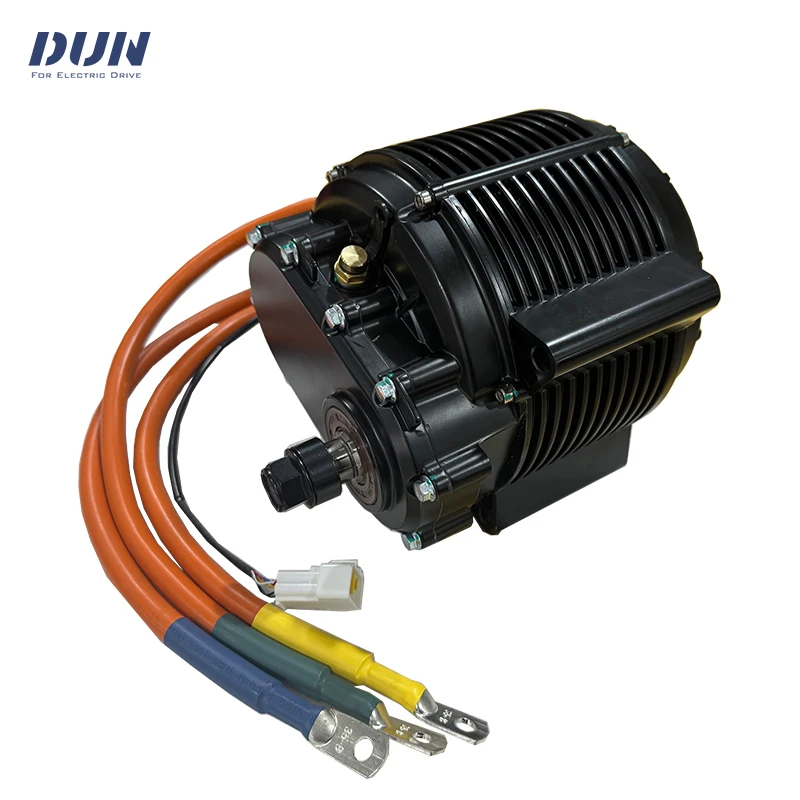 High Power QS165 60H 10KW Sprocket Design Hall Sensor Mid-Drive Motor